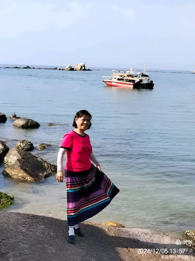 广东惠州巽寮湾美人鱼岛.可从码头坐船到美人鱼岛